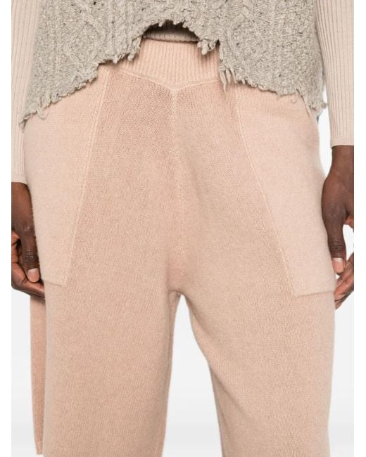 DIESEL Natural M-Pickla Knitted Knee-Length Shorts