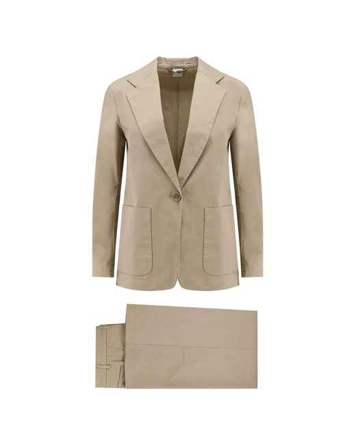 Aspesi Natural Buttoned Pocketed Suit