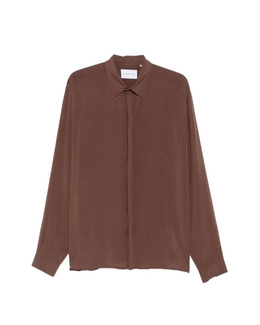MARSĒM Brown Long-Sleeve Shirt for men