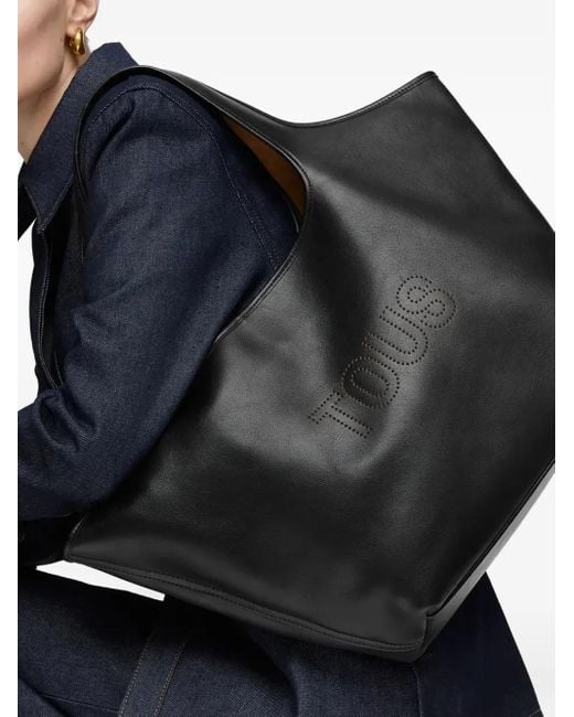 Tous Blue Großer Lirio Tote Bag mit Logo-Detail