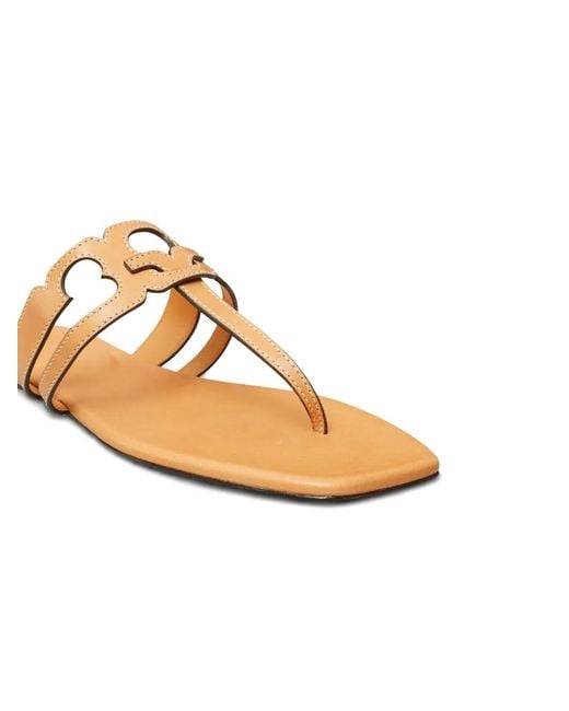 Tory Burch Brown Ines Sandals
