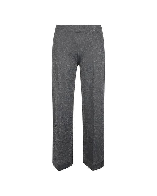 Circus Hotel Gray Elasticated-Waistband Trousers