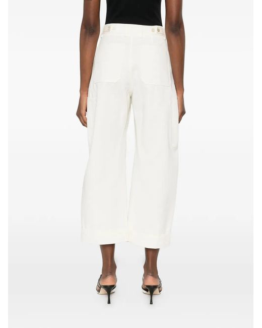 Vaqueros Con Bolsillos De Parche Givenchy de color White