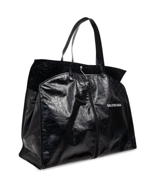 Balenciaga Black Garment Tote Bag for men