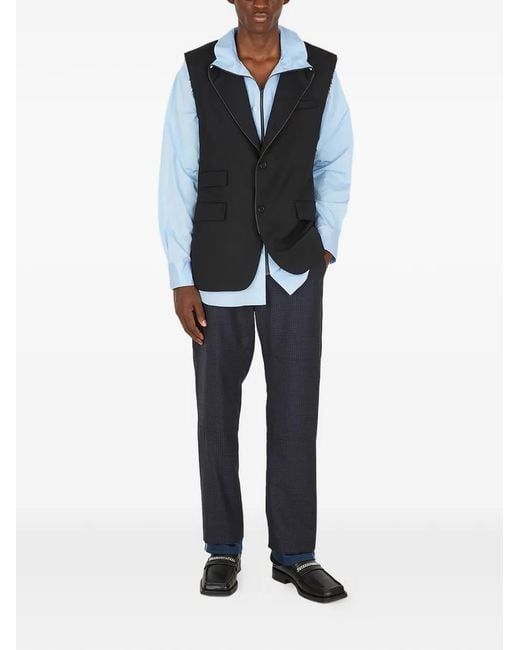 BOTTER Black Waistcoat for men