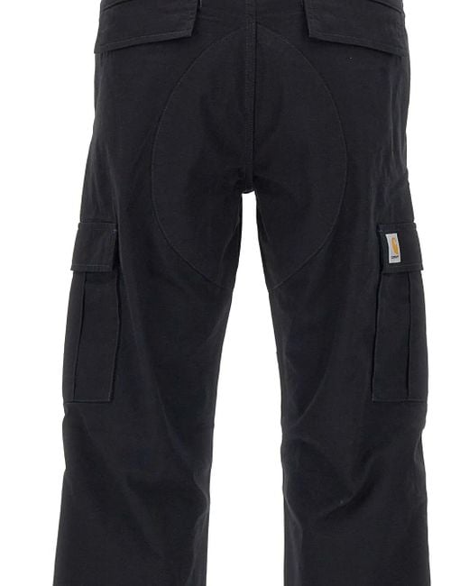 Carhartt Blue Multipocket Drawstring Trousers for men
