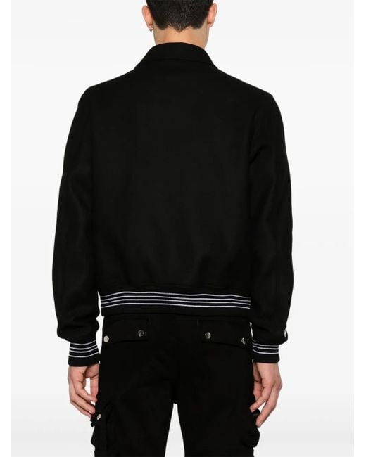 Amiri Tailored And Wool Blend Jacket in Black für Herren