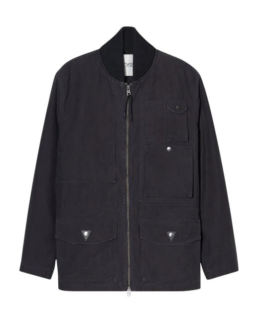 Closed Blue Utility Jacket for men