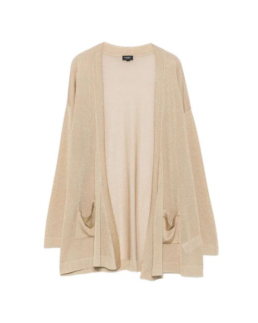 Snobby Sheep Natural Fine-Knit Open-Front Cardigan