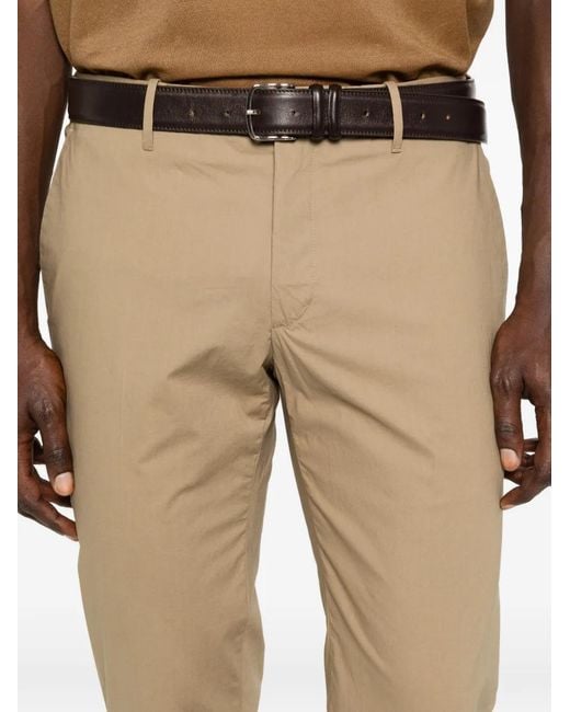 Incotex Natural Button Trousers for men