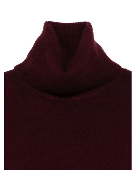 Philo-Sofie Cashmere Red Roll-Neck Sweater