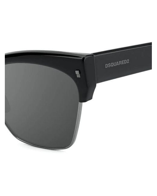 DSquared² Gray Cat-Eye Frame Sunglasses