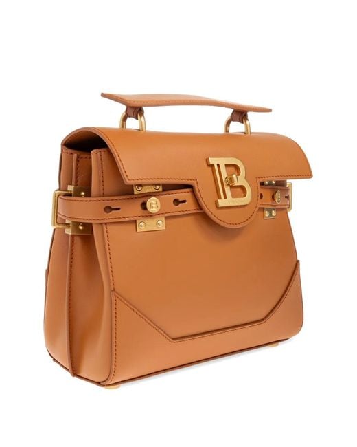 Balmain Orange Sac À Main 23 B-Buzz