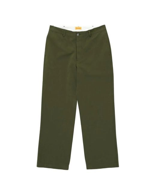 Fortela Green Greg Straight-Leg Trousers for men