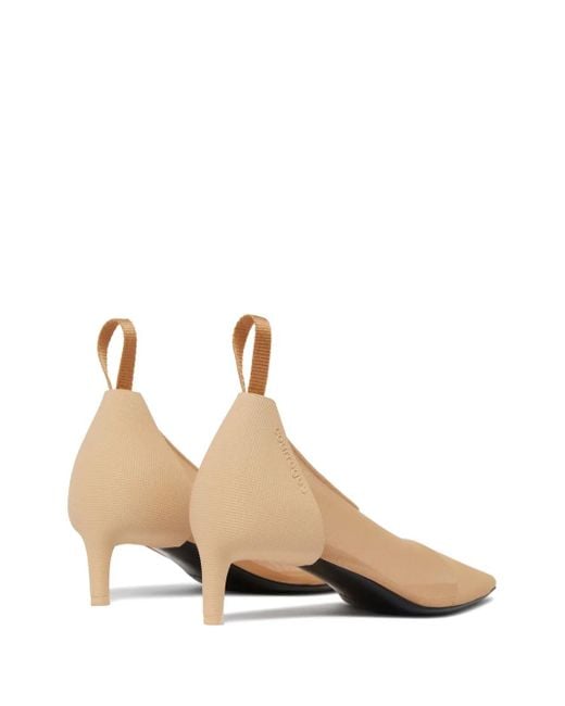 Courreges Natural 35Mm Diving Mesh Pumps