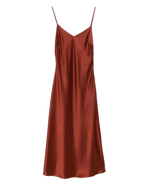 Cynthia Rowley Red Satin Dress