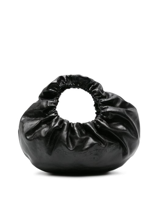 Alexander Wang Black Small Crescent Leather Bag