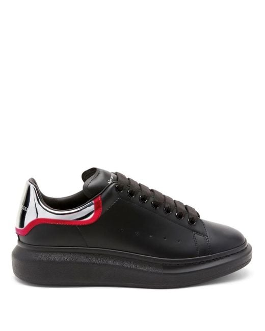 McQueen Black Oversized Sneakers for men