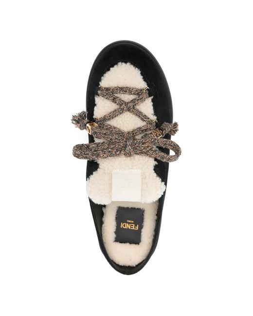 Fendi Black Mules Après Chic