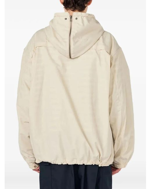 Nanamica Natural Hooded Twill Jacket