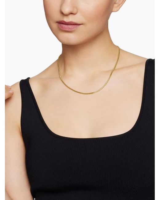 David Yurman Natural 18Kt Box Chain Necklace (2.7Mm)