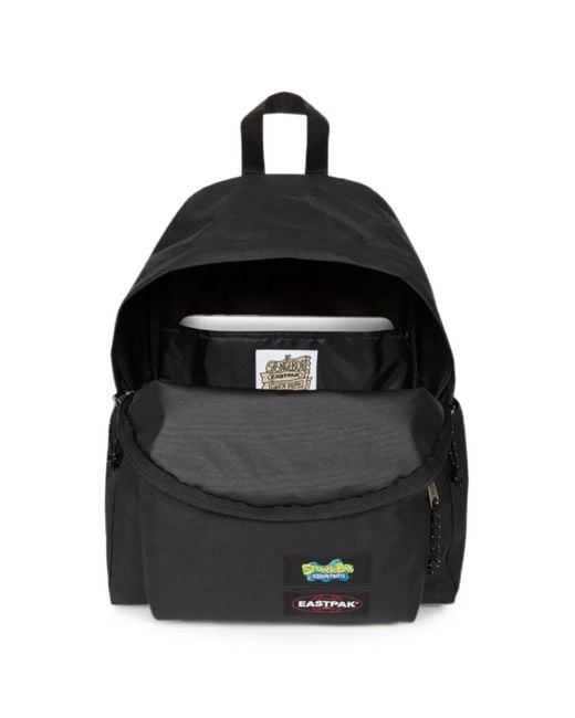 Eastpak Black Spongebob Squarepants-Print Backpack