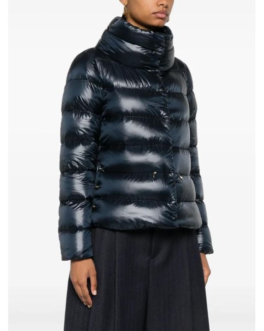 Herno Black Amelia Quilted Puffer Jacket
