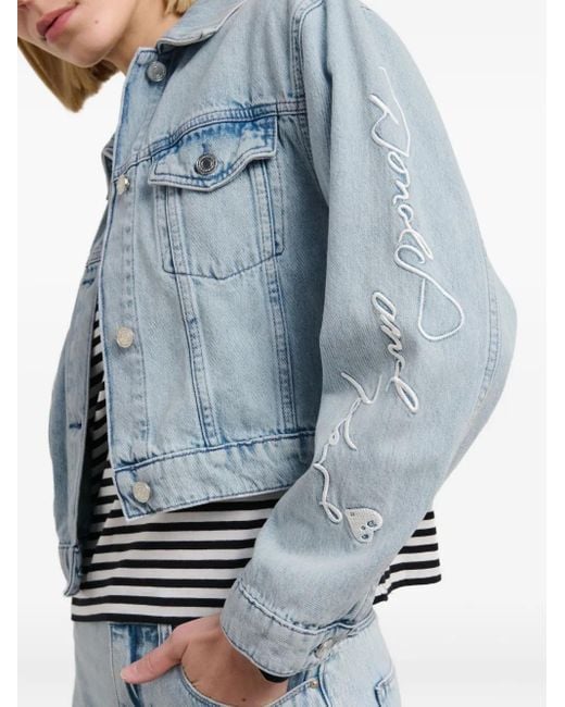 Karl Lagerfeld Blue X Disney Jacket