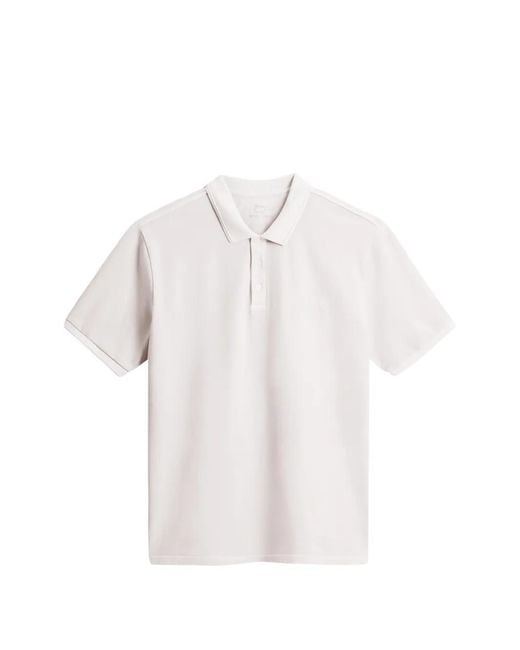 Woolrich White Mackinack Polo Shirt for men