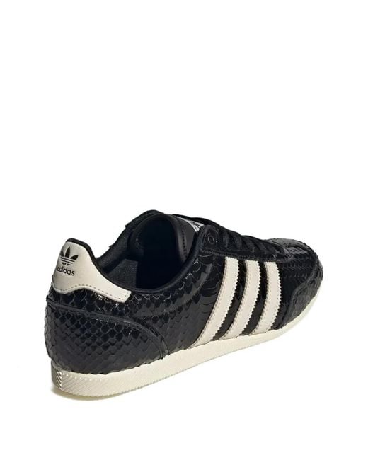 Adidas Black Textured Stripes Japan Sneakers