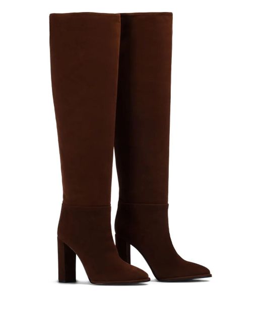 Le Silla Brown 110Mm Elsa Boots