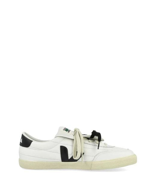 Magliano White X Veja Panenka Leather Sneakers