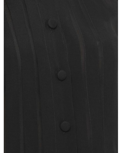 Maison Margiela Black Buttoned Shirt