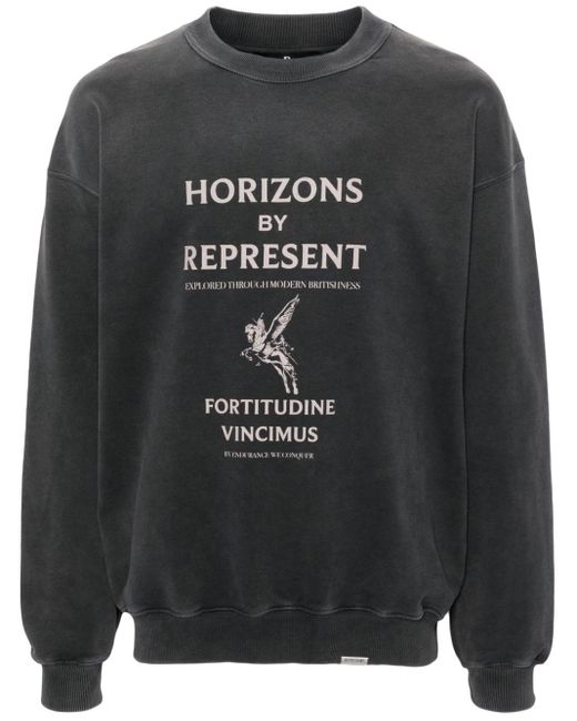 Represent Horizons Sweatshirt in Gray für Herren