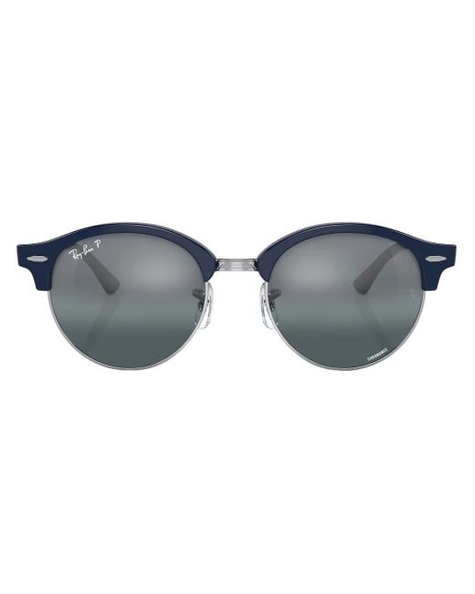 Ray-Ban Blue Clubround Tinted Sunglasses