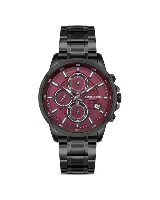 Kenneth Cole Red Montre Chronographe Mm for men