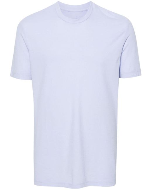 Altea White Crew-neck Cotton T-shirt for men