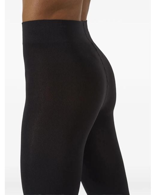 Wolford Black Collants Mat Opaque 80