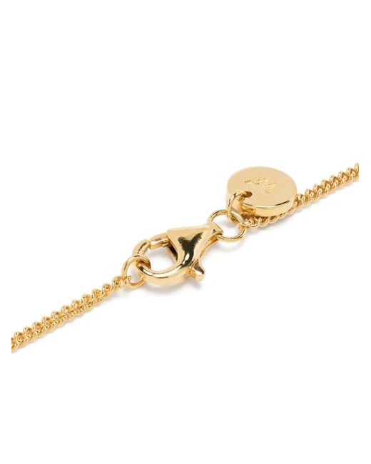 Tom Wood Metallic Mini Cushion Pendant Necklace