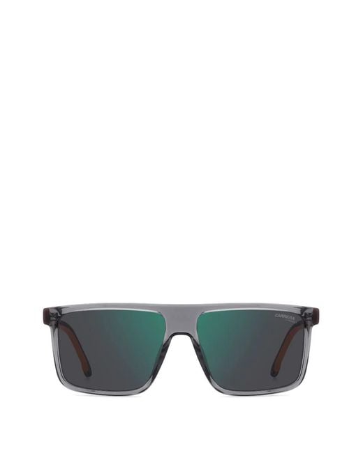 Carrera Gray Rectangle-Frame Sunglasses for men