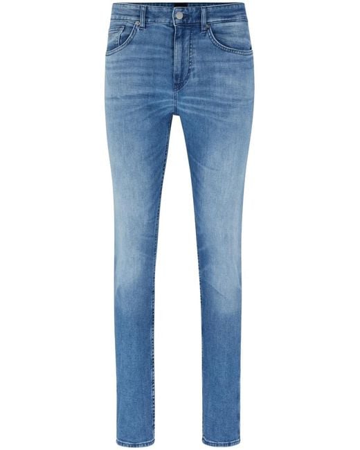 Boss Blue Delano Slim-Fit Jeans for men