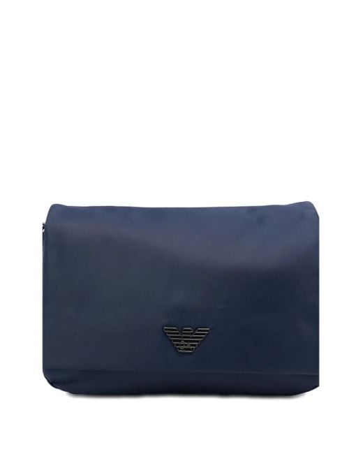 Emporio Armani Kuriertasche mit Adler-Logo in Blue für Herren