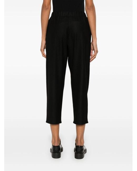 Dusan Black Virgin Wool Trousers