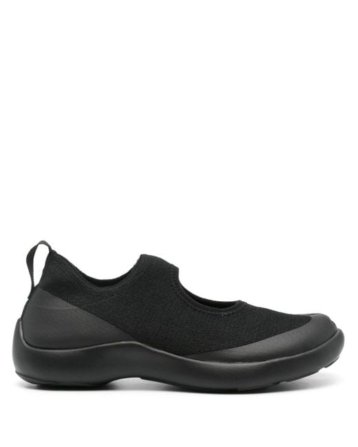 Tabi Footwear Black Tabi Cut-Out Sandals