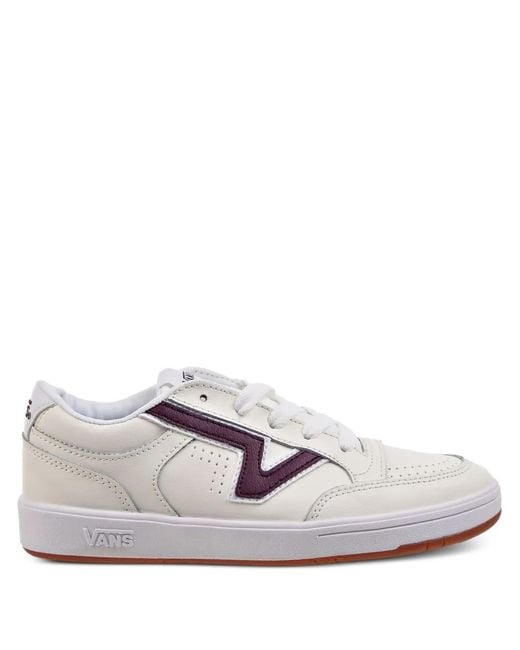 Vans White Lace-Up Sneakers for men