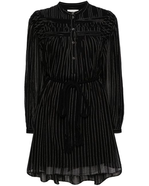 Isabel Marant Black Leozi Dress