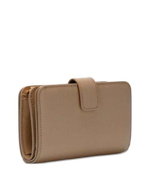 Furla Brown Medium Classic Compact Wallet