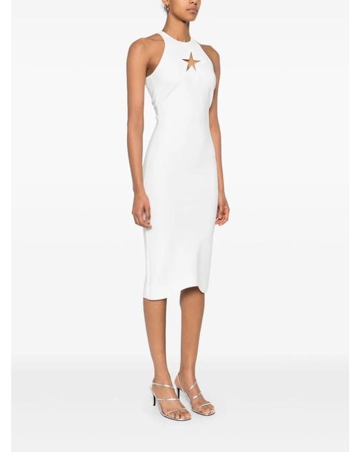 Mugler White Dresses