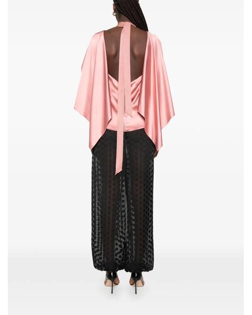 Lanvin Pink Pocket Scarf