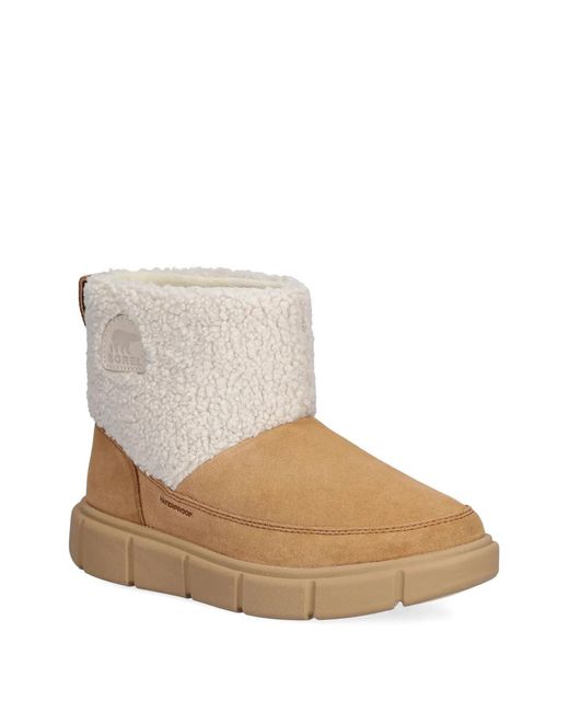 Sorel White Explorer Iii Waterproof Boots